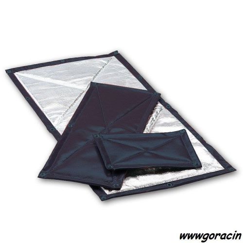Longacre racing products aluminized - silicone floor mat 12&#034; x 24&#034;,600 degrees