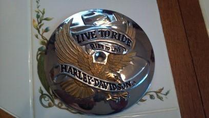 Eagle iron "born to ride" harley davidson air breather cover