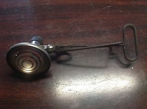 Lqqk! vintage early under hood trouble lamp light with clamp glass lens
