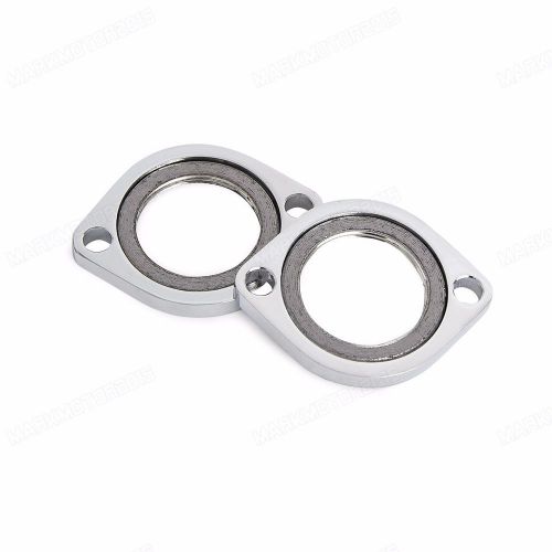New exhaust gasket flange with clips fits harley xl 1200v seventy-two 2012-2016