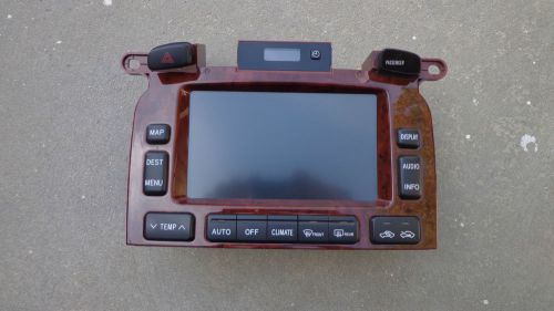 2006 toyota highlander hybrid navigation gps display screen 86111-48090