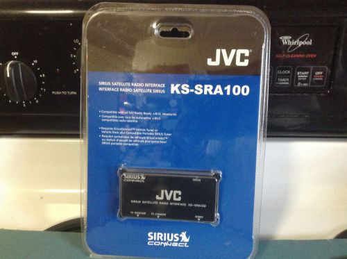 New sealed jvc ks-sra100 sirius satellite radio adapter use with your scc1