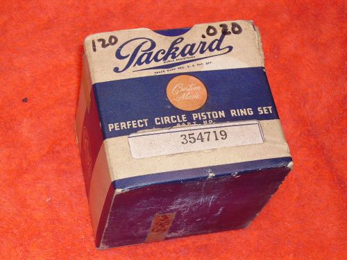 1940-7  packard  120. piston ring set.  .020