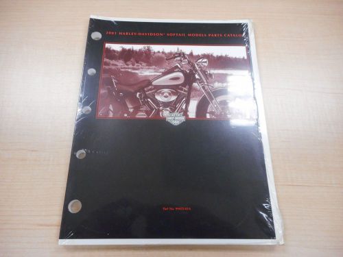 2001  harley davidson softail parts manual  99455-01a
