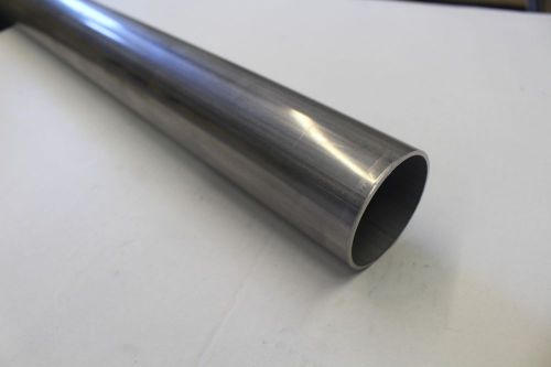 2.5&#034; od 3&#039; long 409 stainless steel 14 gauge straight pipe tubing/exhaust