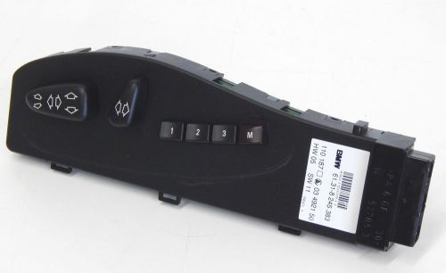 Bmw e53 x5 series driver left seat control switch w/ memory 61318245383 tested
