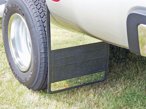 Owens products 86rf110s custom fit classic series dually rubber mudflaps