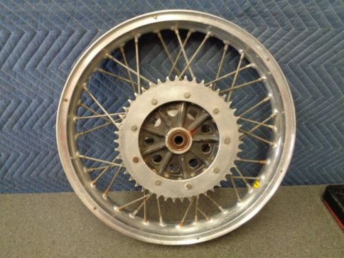 Ahrma bultaco pursang mk8 360 akront rear wheel &amp; hub  781