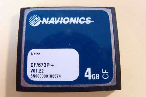 Navionics cf chart card for maine 4 gb