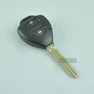 Uncut 1997-2005 toyota camry replacement keyless entry fob key shell t2p