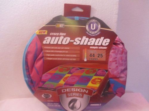 Auto expressions crazy lips magic sun vehicale shade new