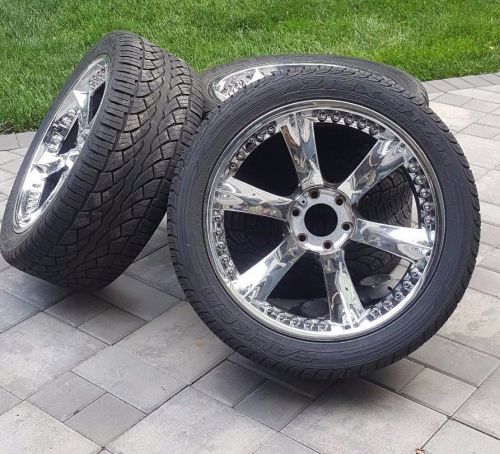 Dblg 405 22 inch rims +tires