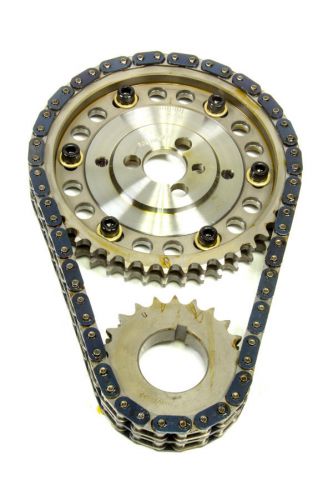 Rollmaster double roller gold series sbc timing chain set p/n cs1230