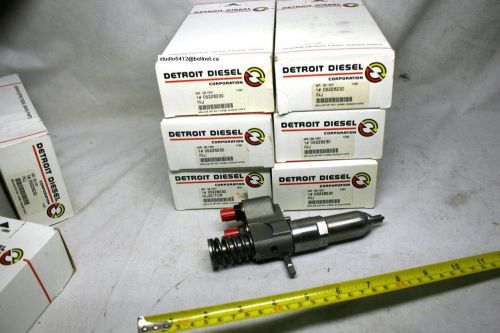 Detroit diesel 5c60 new in box set of 6 injectors 5226230 gr 02.1001 f/ 6v53t