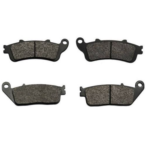 2002-2010 honda silver wing 600 fsc600 non abs kevlar front &amp; rear brake pads