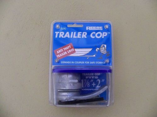 Reese trailer cop anti-theft trailer lock