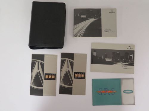 2002 acura rl owners manual book