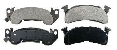 Disc brake pad-quickstop front wagner zx153