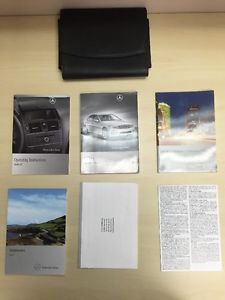 Mercedes benz c-class 2011 owners manual books with case oem