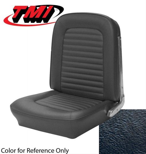1964-65 ford mustang - coupe full seat upholstery - standard  - black buckets