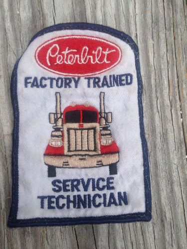 Peterbilt truck patch gasoline mechanic service patch