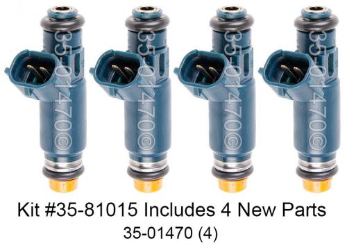 Brand new top quality complete fuel injector set fits nissan altima &amp; sentra