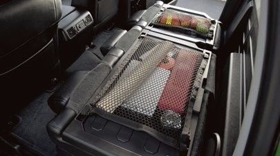 Toyota accessory tundra crewmax seat back storage nets genuine