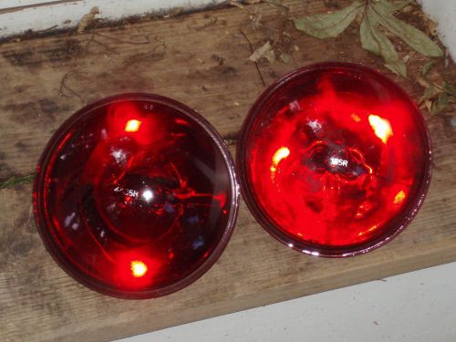3rd pair red bulb 4435r 12v head lamp headlight light fire engine/truck/wrecker