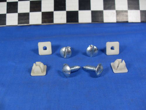 Chevy gm buick olds nylon license plate frame tag screws  fastener car truck