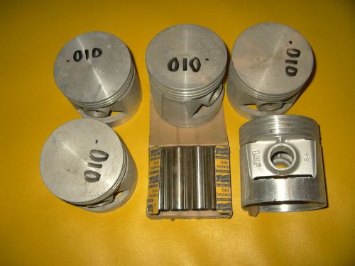 Ford model a 1928-31 piston set .010 / pins .003  ford usa nos vintage (s6)