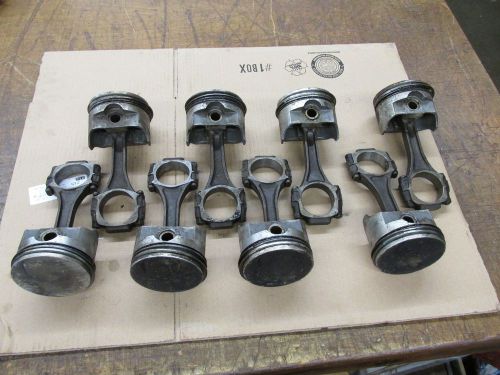 Trw? .030 big block chevy 454 forged aluminum flat top pistons one valve relief