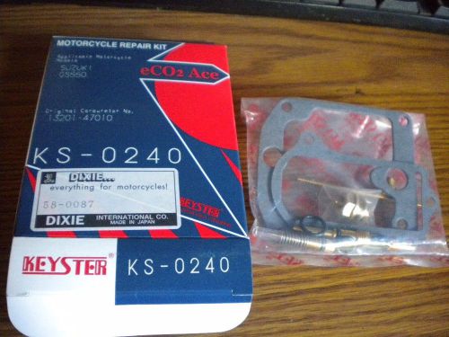 Nos keyster carburetor carb repair kit 1977-1979 suzuki gs550 gs550e ks-0240