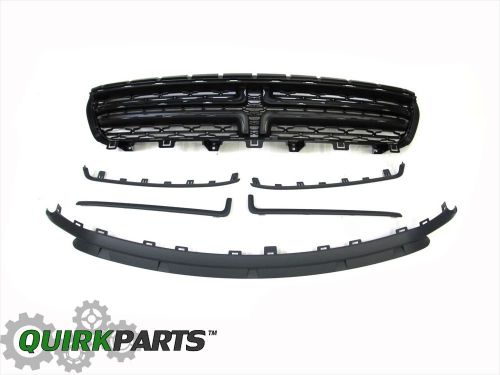 2015-2016 dodge charger production style cross hair front grille mopar oem new