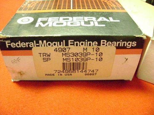 Federal mogul main bearings 4907 m10 new original box