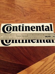 Two continental tire racing decals stickers moto gp superbike ama supercross