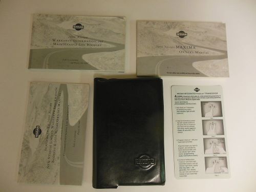 2000 nissan maxima owners manual owner&#039;s