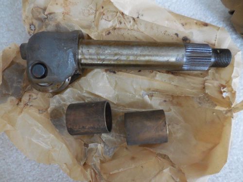 Rare vintage 1939-49 chevrolet master deluxe steering sector set / knee action