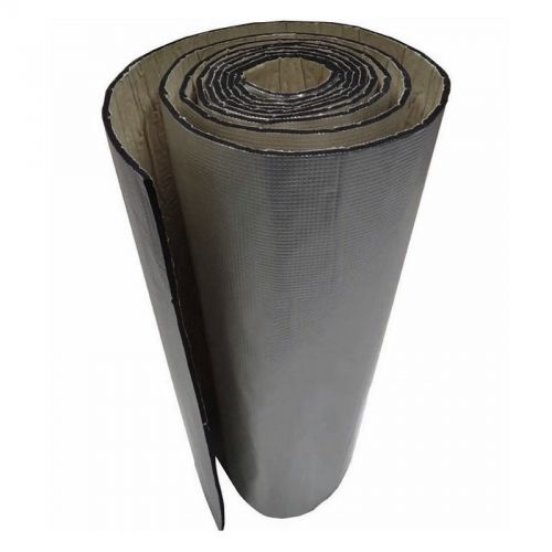 Pe with aluminum emboss covered 0.5*1m car door acoustic deadening 10mm foam new