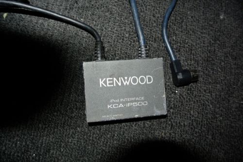 Kenwood kca ip500  ipod interface for kenwood car stereo decks  (used)