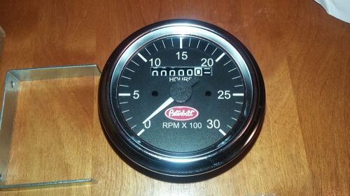 Peterbilt tachometer w/hour meter - nib - minty