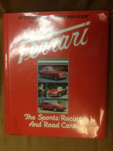 A comprehensive history of ferrari the sports, racing and road cars, 1st ed,1982