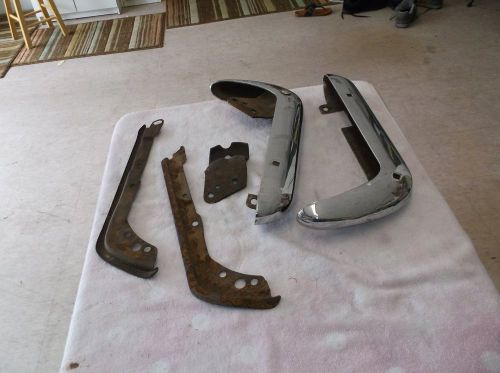 1970-73 camaro front end bumpers with inserts left and right