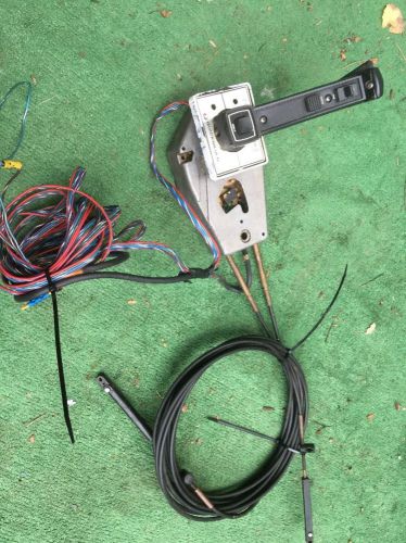 Mercruiser quicksilver throttle shift control assy with 15 and 17&#039; cables