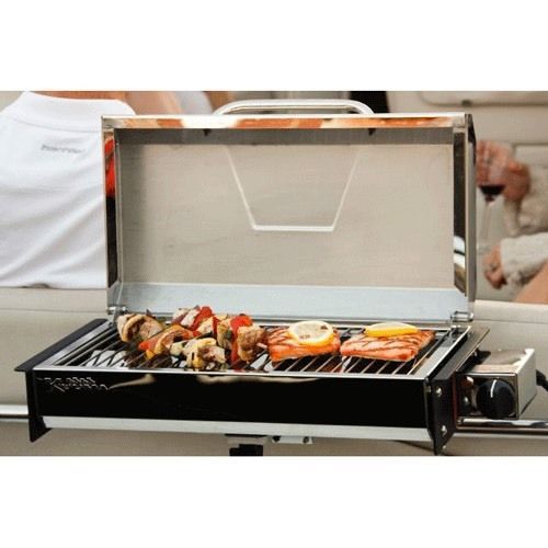 Kuuma stow n&#039; go - 150 profile (58121) stainless steel boat grill