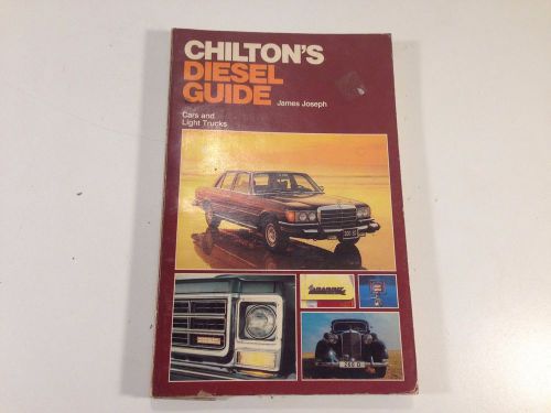 1980 chilton&#039;s diesel guide for cars and trucks 6754