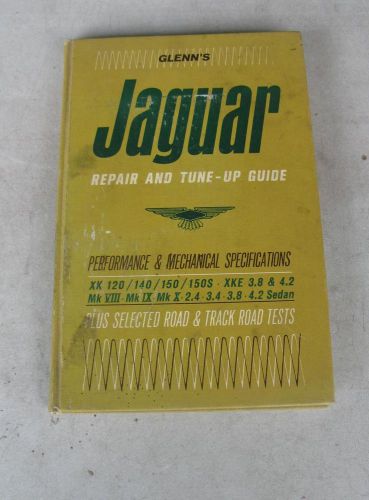 Glenn&#039;s jaguar tune up &amp; repair guide - manual - chilton #5083 - 2nd printing