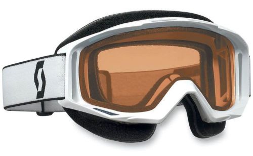 2014 scott tyrant rose white snowcross sled winter snowmobile goggles