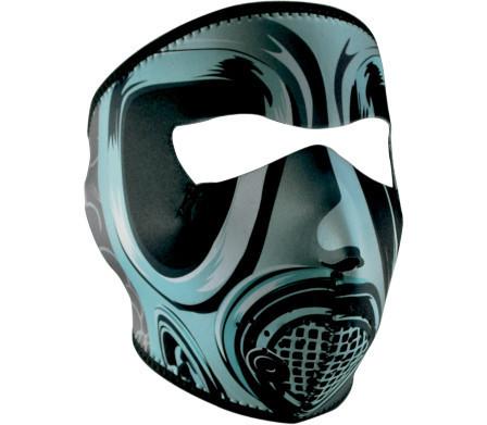Zan headgear neoprene full face gas mask biker snow atv headgear wnfm064
