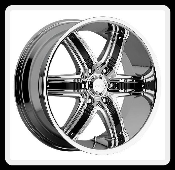 22" viscera 777 5x5 pacifica wrangler routan tahoe chrome wheels rims free lugs!
