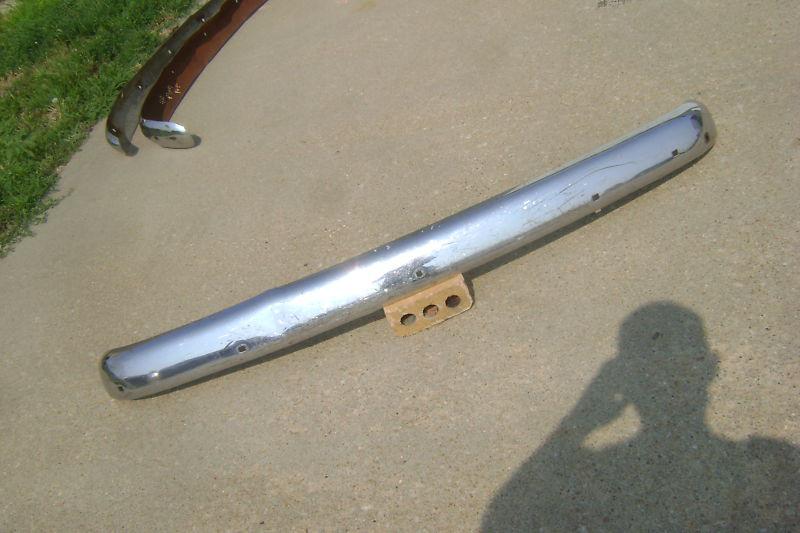 1948 48 plymouth rear bumper solid 1947 47 1946 46 special deluxe rat rod